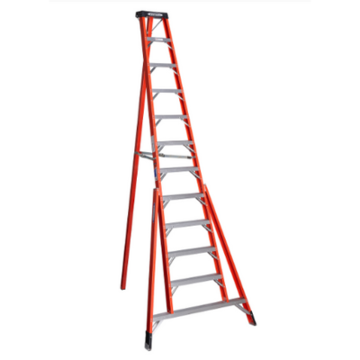 12FT TYPE IA FIBERGLASS TRIPOD LADDER FTP6212