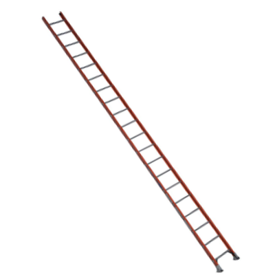 20FT TYPE IA FIBERGLASS D-RUNG STRAIGHT LADDER D6220-1