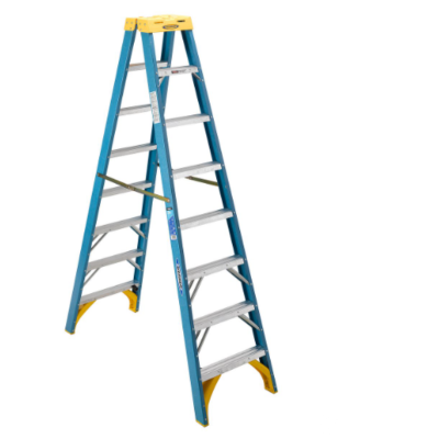 8FT TYPE I FIBERGLASS TWIN LADDER T6008