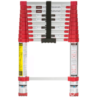 10.5 FT. ALUMINUM TELESCOPING EXTENSION LADDER