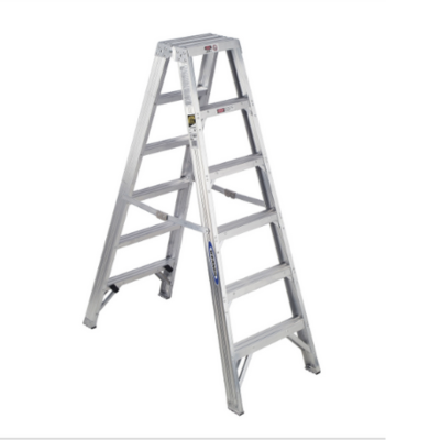 6FT TYPE IAA ALUMINUM TWIN LADDER T406