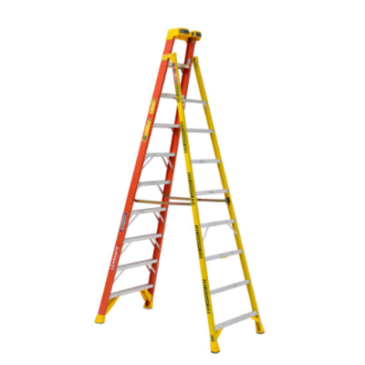 10FT TYPE IA FIBERGLASS LEANING LADDER L6210