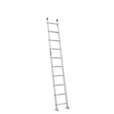 10FT TYPE IA ALUMINUM D-RUNG STRAIGHT LADDER D1510-1