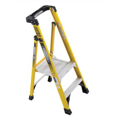 8FT REACH HEIGHT FIBERGLASS PODIUM LADDER 2FT TYPE IAA PD7302