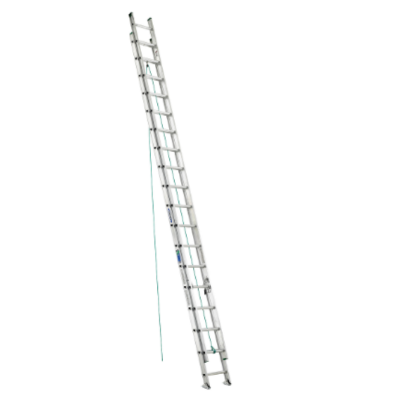 36FT TYPE II ALUMINUM D-RUNG EXTENSION LADDER D1236-2