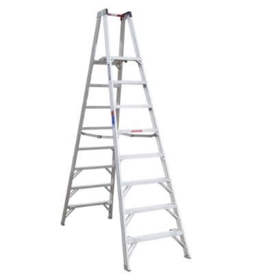 14FT REACH HEIGHT ALUMINUM PLATFORM LADDER 8FT TYPE IA PT378