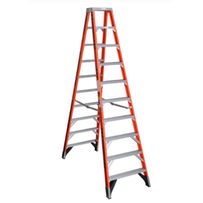 10FT TYPE IAA FIBERGLASS TWIN LADDER T7410