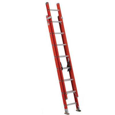 16FT TYPE III ALUMINUM D-RUNG EXTENSION LADDER D1116-2