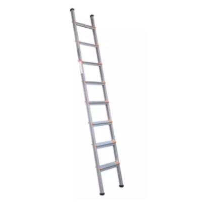 Aluminium Single straight Ladder with 63mm hollow wide steps