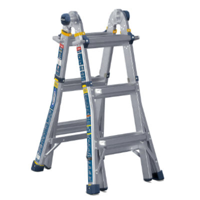 14FT REACH HEIGHT MULTI-POSITION LADDER, 375LB LOAD CAPACITY, 13FT TYPE IAA, MT-14IAA