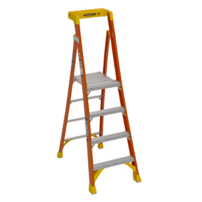 10FT REACH HEIGHT FIBERGLASS PODIUM+ LADDER 4FT TYPE IA PDLIA04