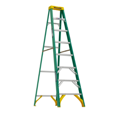 8FT TYPE II FIBERGLASS SINGLE SIDED STEP LADDER FS208