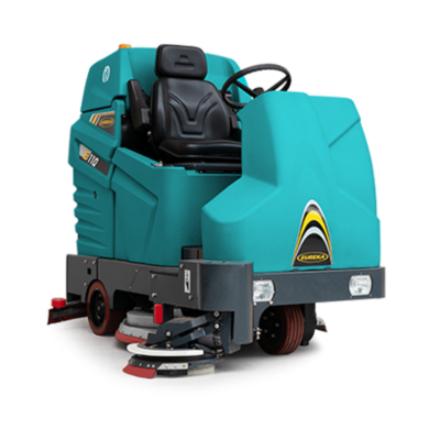 E110-D  RIDE-ON FLOOR SCRUBBER-DRYER