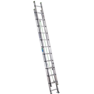 24FT TYPE II ALUMINUM D-RUNG EXTENSION LADDER D1224-2