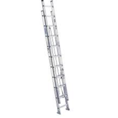 20FT TYPE IA ALUMINUM D-RUNG EXTENSION LADDER D1520-2