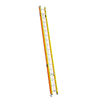 36FT TYPE IA FIBERGLASS GLIDESAFE™ TRI-RUNG EXTENSION T6236-2GS