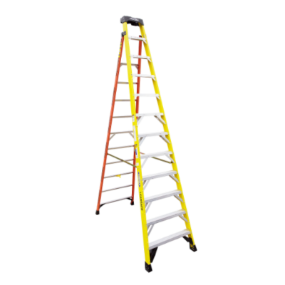 12FT TYPE IAA FIBERGLASS LEANING LADDER L7312