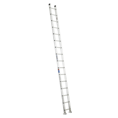 16FT TYPE IA ALUMINUM D-RUNG STRAIGHT LADDER D1516-1