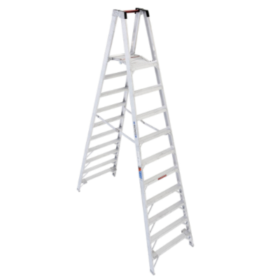 16FT REACH HEIGHT ALUMINUM PLATFORM LADDER 10FT TYPE IA PT310