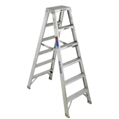 6FT TYPE IA ALUMINUM TWIN LADDER T376