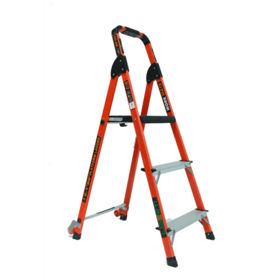 Liberti Work Mate FRP 2 Step Plus Platform Ladder with wheels