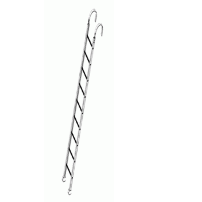 ALUMINIUM SINGLE STRAIGHT HOOK LADDER LAL: 2105 PS