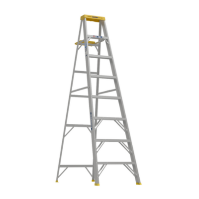 8FT TYPE I FIBERGLASS SINGLE SIDED STEP LADDER FS108