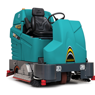 E110-R  RIDE-ON FLOOR SCRUBBER-DRYER