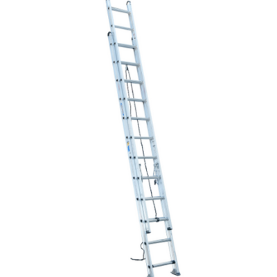 24FT TYPE IAA ALUMINUM D-RUNG EXTENSION LADDER D524-2