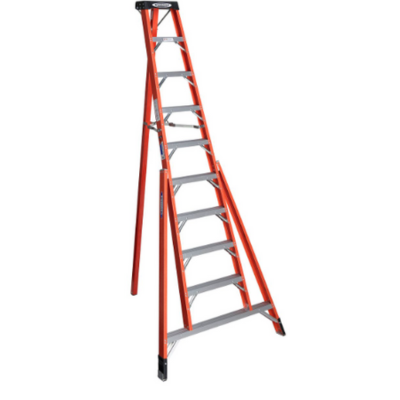 10FT TYPE IA FIBERGLASS TRIPOD LADDER FTP6210