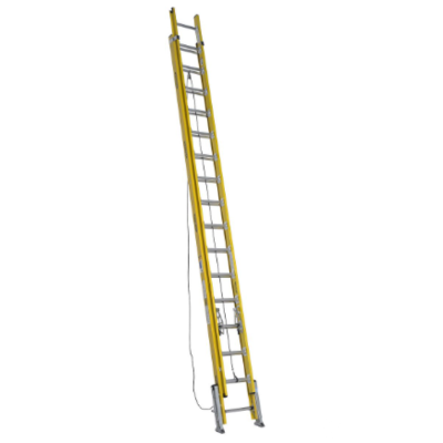 32FT TYPE IAA FIBERGLASS D-RUNG LEVELING EXTENSION LADDER D7132-2LV