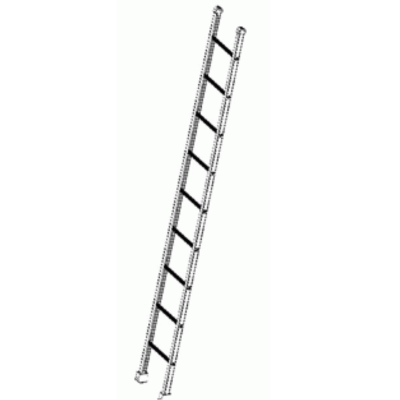 ALUMINIUM SINGLE STRAIGHT HOOK LADDER - LAL: 2105 WS