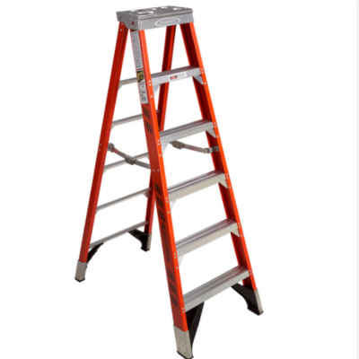 6FT TYPE II FIBERGLASS SINGLE SIDED STEP LADDER FS206