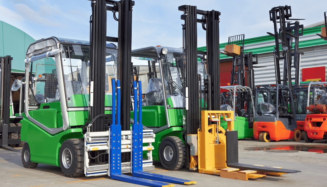 electric forklifts